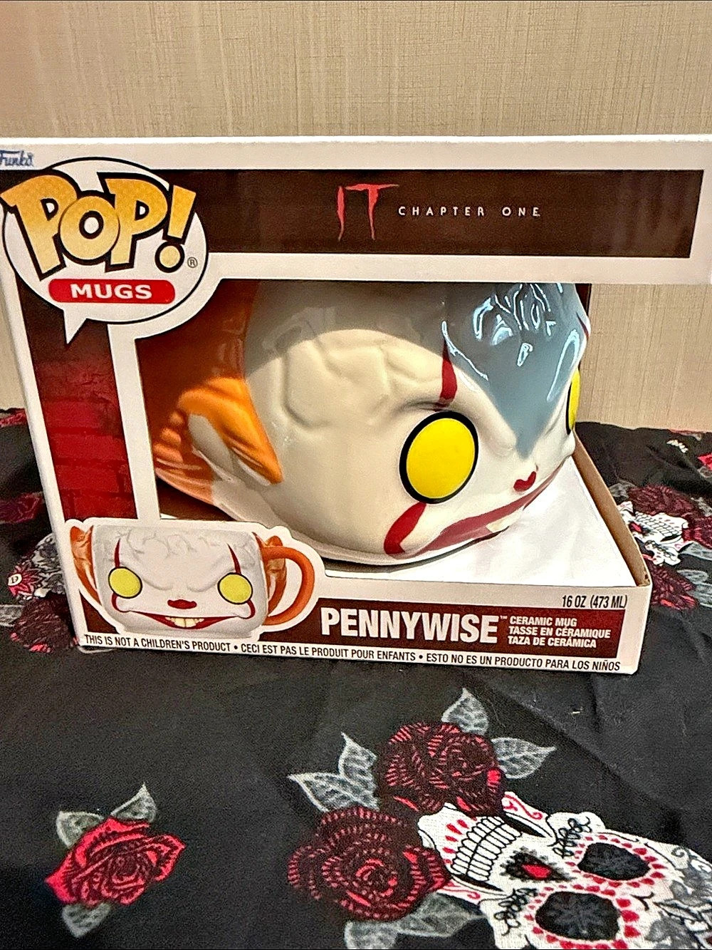 Funko Pennywise Pop! Mug Ceramic Pennywise Mug with Box